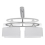 Lámpara de techo pantalla cristal elipse 4 bombillas E14 de vidaXL, Apliques de techo - Ref: Foro24-240988, Precio: 58,41 €, ...