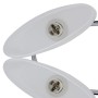 Lámpara de techo pantalla cristal elipse 4 bombillas E14 de vidaXL, Apliques de techo - Ref: Foro24-240988, Precio: 58,41 €, ...