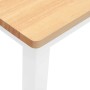 Banco 90 cm madera maciza caucho blanco en Bancos de comedor y cocina | Comprar online en Foru.es