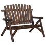 Juego de muebles de jardín 4 piezas madera maciza de abeto de vidaXL, Conjuntos de jardín - Ref: Foro24-3185514, Precio: 446,...