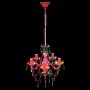 Luz de Cristal 5 Bombillas Multicolor de vidaXL, Lámparas de araña - Ref: Foro24-240311, Precio: 59,93 €, Descuento: %