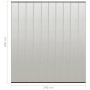 Mosquitera para puerta 10 pzas cortina de malla negro 240x240cm de vidaXL, Mosquiteras para ventanas - Ref: Foro24-148712, Pr...