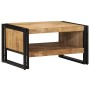 Mesa de centro 70x50x38 cm madera maciza de mango en Mesas de centro | Comprar online en Foru.es