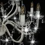Lámpara de araña con 2 capas blanco 15 bombillas x E14 de vidaXL, Lámparas de araña - Ref: Foro24-281612, Precio: 196,08 €, D...