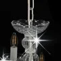 Lámpara de araña con 2 capas blanco 15 bombillas x E14 de vidaXL, Lámparas de araña - Ref: Foro24-281612, Precio: 196,08 €, D...