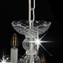 Lámpara de araña con 2 capas blanco 15 bombillas x E14 de vidaXL, Lámparas de araña - Ref: Foro24-281612, Precio: 185,64 €, D...