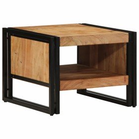 Mesa de centro madera maciza de acacia 50x50x38 cm en Mesas de centro | Comprar online en Foru.es