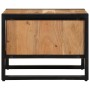 Mesa de centro madera maciza de acacia 50x50x38 cm en Mesas de centro | Comprar online en Foru.es