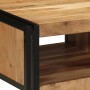 Mesa de centro madera maciza de acacia 50x50x38 cm en Mesas de centro | Comprar online en Foru.es