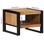 Mesa de centro madera maciza de acacia 50x50x38 cm en Mesas de centro | Comprar online en Foru.es