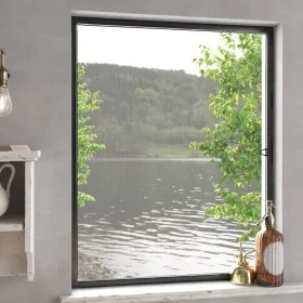 Mosquitera para ventanas gris antracita 100x120 cm de vidaXL, Mosquiteras para ventanas - Ref: Foro24-153840, Precio: 30,06 €...