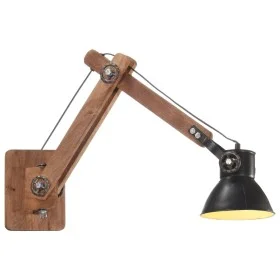 Black industrial style round wall lamp E27 by vidaXL, Wall sconces - Ref: Foro24-320577, Price: 58,69 €, Discount: %