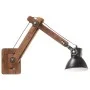 Lámpara de pared redonda estilo industrial negra E27 de vidaXL, Apliques de pared - Ref: Foro24-320577, Precio: 58,69 €, Desc...