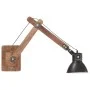 Black industrial style round wall lamp E27 by vidaXL, Wall sconces - Ref: Foro24-320577, Price: 58,69 €, Discount: %
