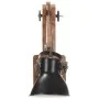 Black industrial style round wall lamp E27 by vidaXL, Wall sconces - Ref: Foro24-320577, Price: 58,69 €, Discount: %