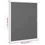 Mosquitera para ventanas gris antracita 100x120 cm de vidaXL, Mosquiteras para ventanas - Ref: Foro24-153840, Precio: 30,06 €...