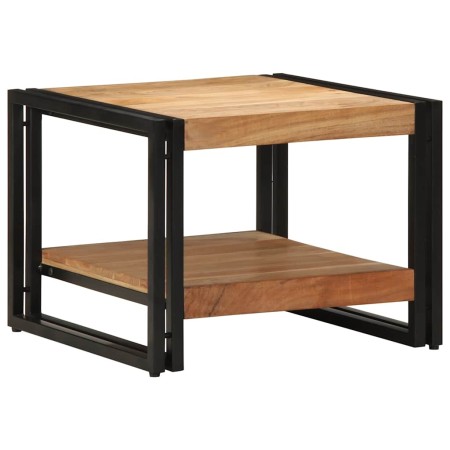 Mesa de centro madera maciza de acacia 50x50x38 cm en Mesas de centro | Comprar online en Foru.es