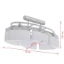 Lámpara de techo con seis focos elipsoidales de vidrio, E14 de vidaXL, Apliques de techo - Ref: Foro24-240989, Precio: 76,00 ...