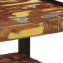 Mesa de centro multicolor 50x50x38 cm madera maciza reciclada en Mesas de centro | Comprar online en Foru.es