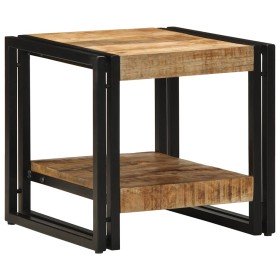 Mesa de Café Marrón 40 x 40 x 38 cm Madera de mango maciza en Mesas de centro | Comprar online en Foru.es