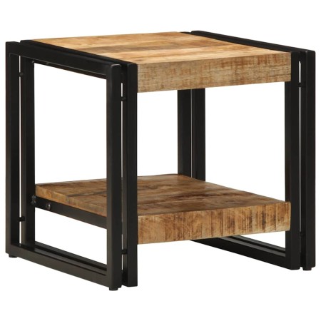 Mesa de Café Marrón 40 x 40 x 38 cm Madera de mango maciza en Mesas de centro | Comprar online en Foru.es