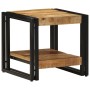 Mesa de Café Marrón 40 x 40 x 38 cm Madera de mango maciza en Mesas de centro | Comprar online en Foru.es