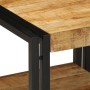 Mesa de Café Marrón 40 x 40 x 38 cm Madera de mango maciza en Mesas de centro | Comprar online en Foru.es