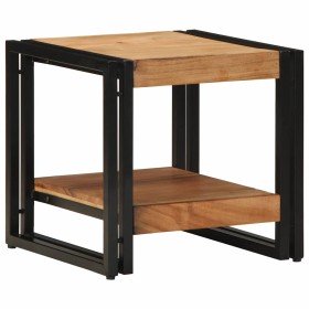 Mesa de Café Marrón 40 x 40 x 38 cm Madera de Acacia Sólida en Mesas de centro | Comprar online en Foru.es