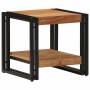 Mesa de Café Marrón 40 x 40 x 38 cm Madera de Acacia Sólida en Mesas de centro | Comprar online en Foru.es