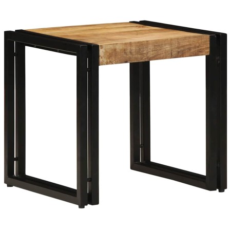Mesa de Café Marrón 40 x 40 x 38 cm Madera de mango maciza en Mesas de centro | Comprar online en Foru.es