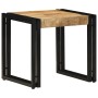 Mesa de Café Marrón 40 x 40 x 38 cm Madera de mango maciza en Mesas de centro | Comprar online en Foru.es
