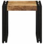 Mesa de Café Marrón 40 x 40 x 38 cm Madera de mango maciza en Mesas de centro | Comprar online en Foru.es