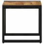 Mesa de Café Marrón 40 x 40 x 38 cm Madera de mango maciza en Mesas de centro | Comprar online en Foru.es