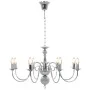 Lámpara de araña plateada 8 bombillas E14 de vidaXL, Lámparas de araña - Ref: Foro24-281618, Precio: 151,10 €, Descuento: %