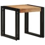 Mesa de Café Marrón 40 x 40 x 38 cm Madera de Acacia Sólida en Mesas de centro | Comprar online en Foru.es