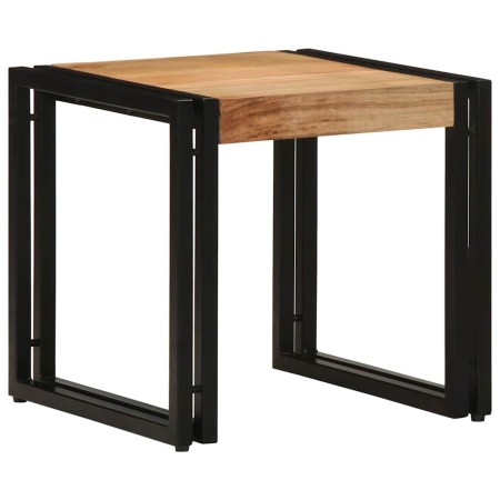Mesa de Café Marrón 40 x 40 x 38 cm Madera de Acacia Sólida en Mesas de centro | Comprar online en Foru.es
