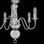 Lámpara de araña plateada con 5 bombillas E14 de vidaXL, Lámparas de araña - Ref: Foro24-281616, Precio: 76,58 €, Descuento: %
