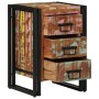 Armario de Noche 40 x 40 x 59 cm Madera sólida recuperada en Mesas auxiliares | Comprar online en Foru.es