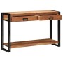 Mesa Consola Marrón 120 x 33 x 75 cm Madera de Acacia Sólida en Mesas auxiliares | Comprar online en Foru.es
