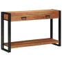 Mesa Consola Marrón 120 x 33 x 75 cm Madera de Acacia Sólida en Mesas auxiliares | Comprar online en Foru.es
