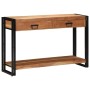 Mesa Consola Marrón 120 x 33 x 75 cm Madera de Acacia Sólida en Mesas auxiliares | Comprar online en Foru.es