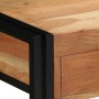 Mesa Consola Marrón 120 x 33 x 75 cm Madera de Acacia Sólida en Mesas auxiliares | Comprar online en Foru.es