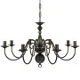 Lámpara de araña antique metal negro 8 bombillas E14 de vidaXL, Lámparas de araña - Ref: Foro24-241384, Precio: 100,99 €, Des...