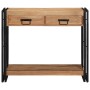 Mesa Consola Marrón 90 x 33 x 75 cm Madera de Acacia Sólida en Mesas auxiliares | Comprar online en Foru.es