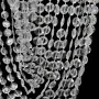 Lámpara colgante elegante con cristales, 22 x 58 cm de vidaXL, Lámparas de araña - Ref: Foro24-241120, Precio: 28,40 €, Descu...