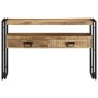 Mesa Consola Marrón 120 x 33 x 75 cm Madera de mango maciza en Mesas auxiliares | Comprar online en Foru.es
