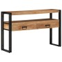 Mesa Consola Marrón 120 x 33 x 75 cm Madera de Acacia Sólida en Mesas auxiliares | Comprar online en Foru.es
