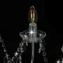Lámpara de araña con cuentas plateado 12 bombillas E14 de vidaXL, Lámparas de araña - Ref: Foro24-281610, Precio: 221,71 €, D...