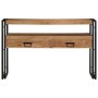 Mesa Consola Marrón 120 x 33 x 75 cm Madera de Acacia Sólida en Mesas auxiliares | Comprar online en Foru.es