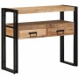 Mesa Consola Marrón 90 x 33 x 75 cm Madera de Acacia Sólida en Mesas auxiliares | Comprar online en Foru.es
